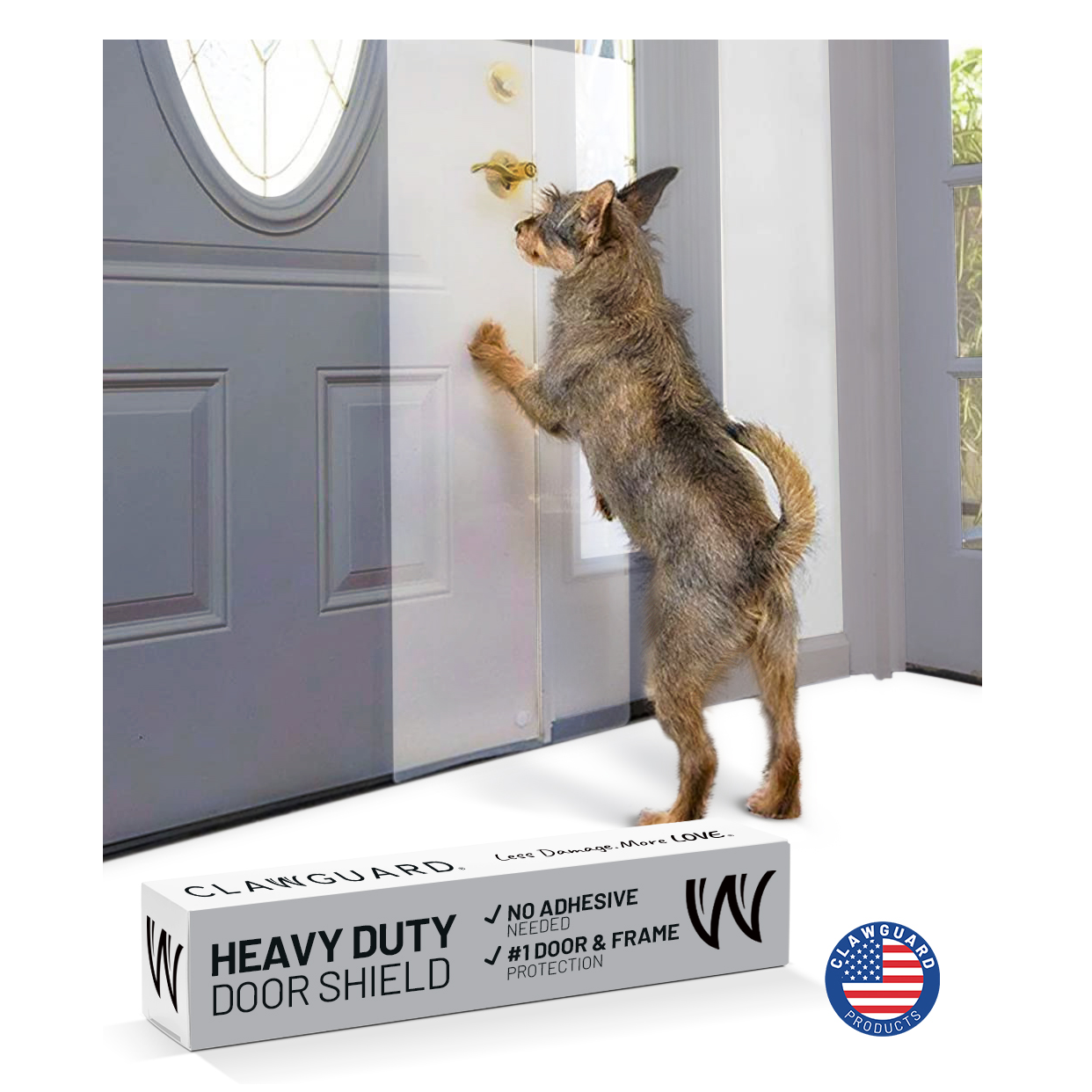 Heavy Duty Door Shields - Protection From Pet Scratching