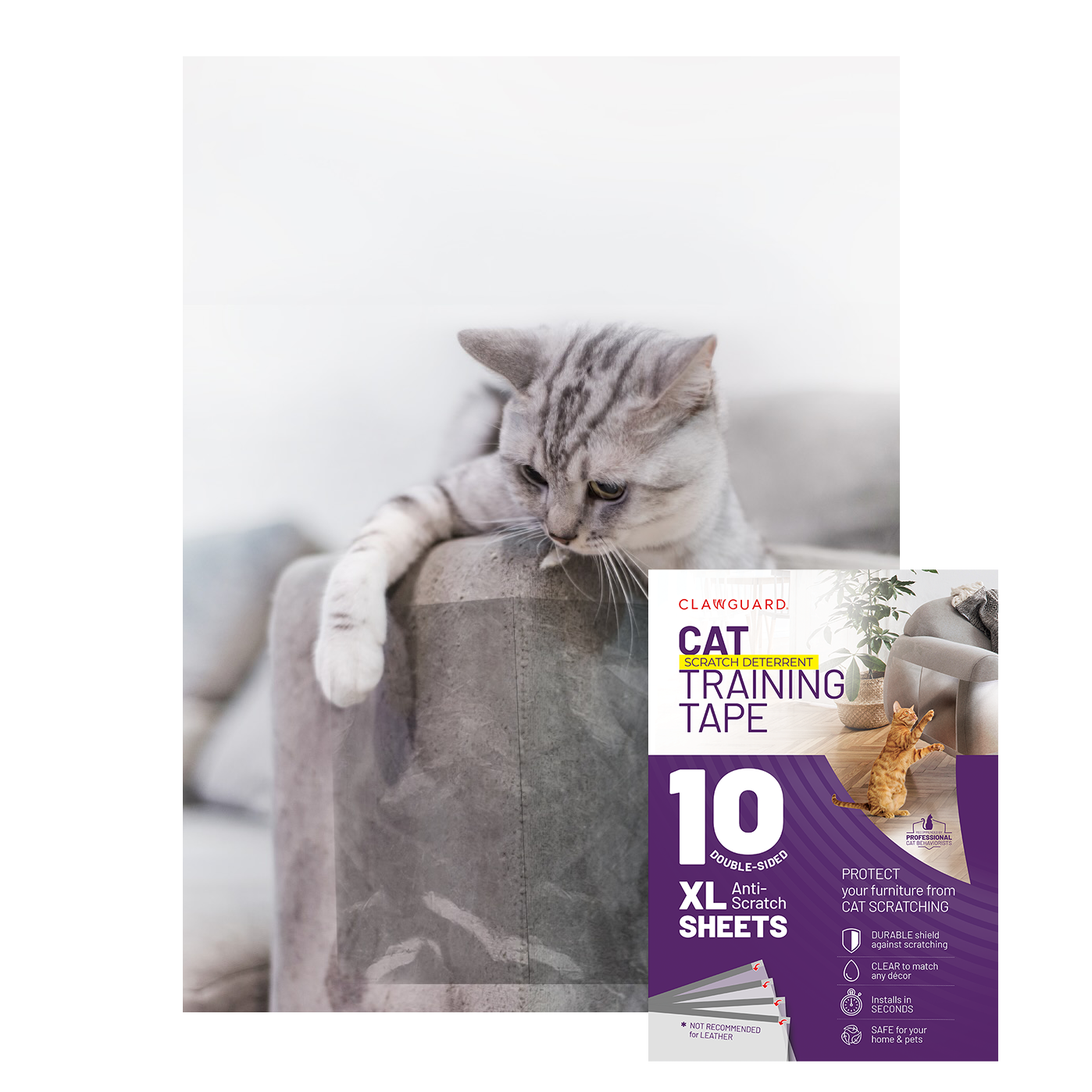 Cat scratch prevention tape hot sale