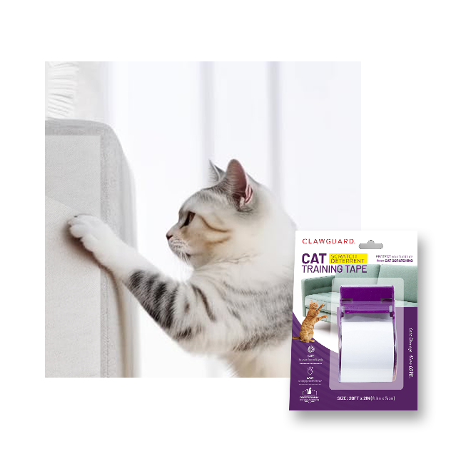 Cat Scratch Tape Furniture Guards - Train And Deter Your Cat