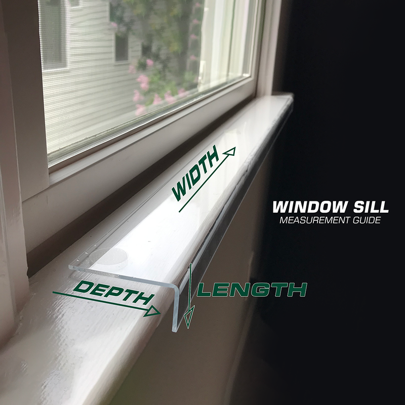 Window Sill Protectors - Clear and Tough Guaranteed for All Window Siz ...