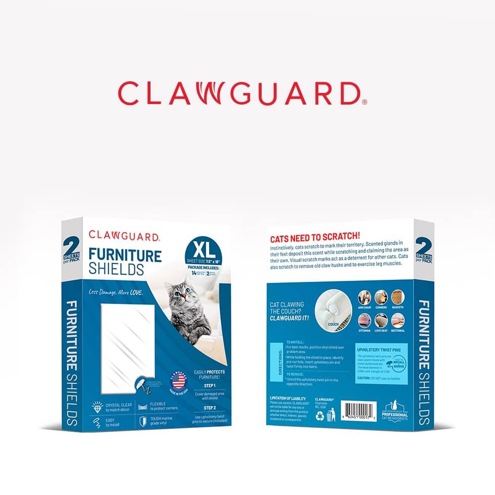 CLAWGUARD Crystal - Clear Furniture Shield